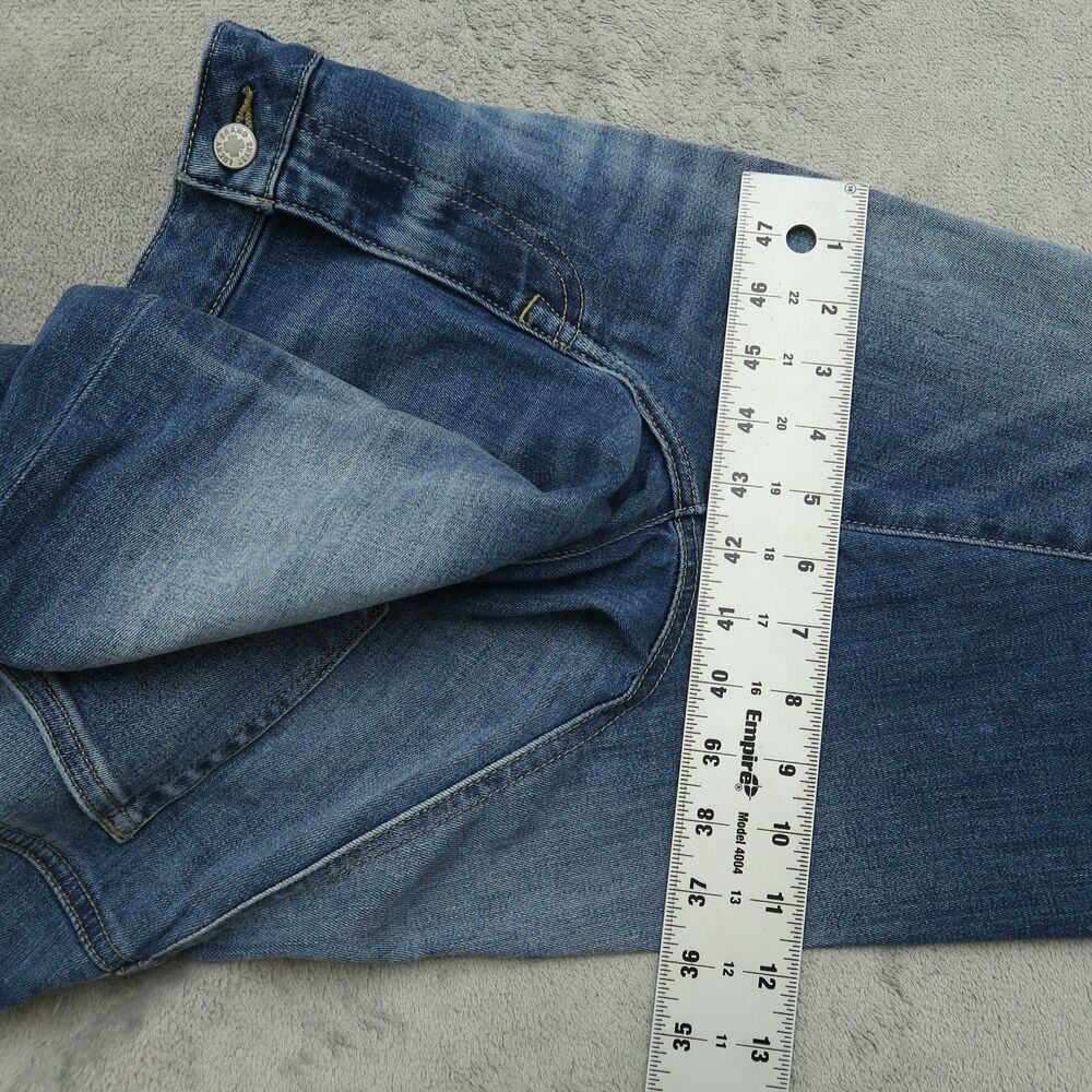 Lucky Brand Jeans Women's Size 14 Mid-Rise Lolita Crop Denim Pants 25" Inseam - Picture 6 of 16